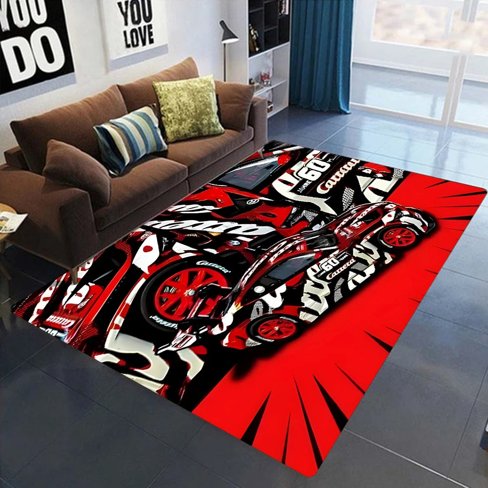 Racing Car Pattern Carpe