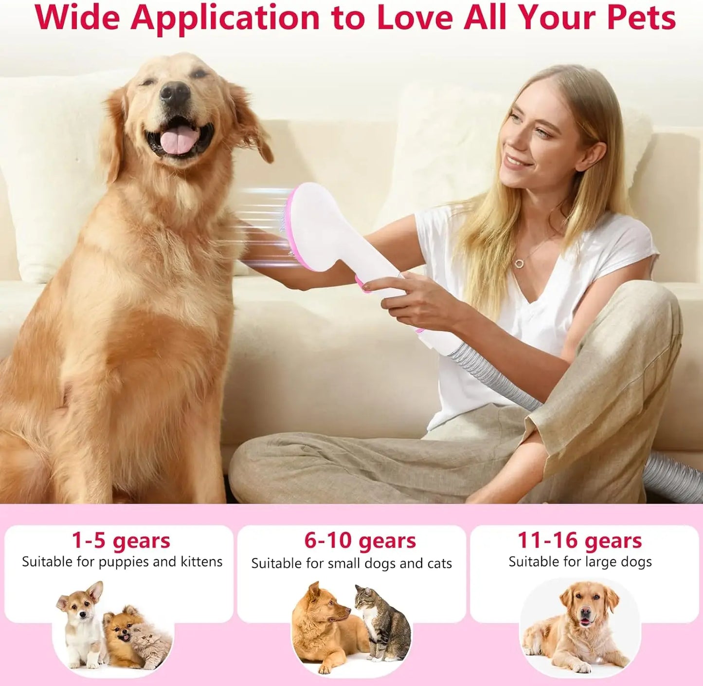 Multi-Functional Pet Grooming Kits