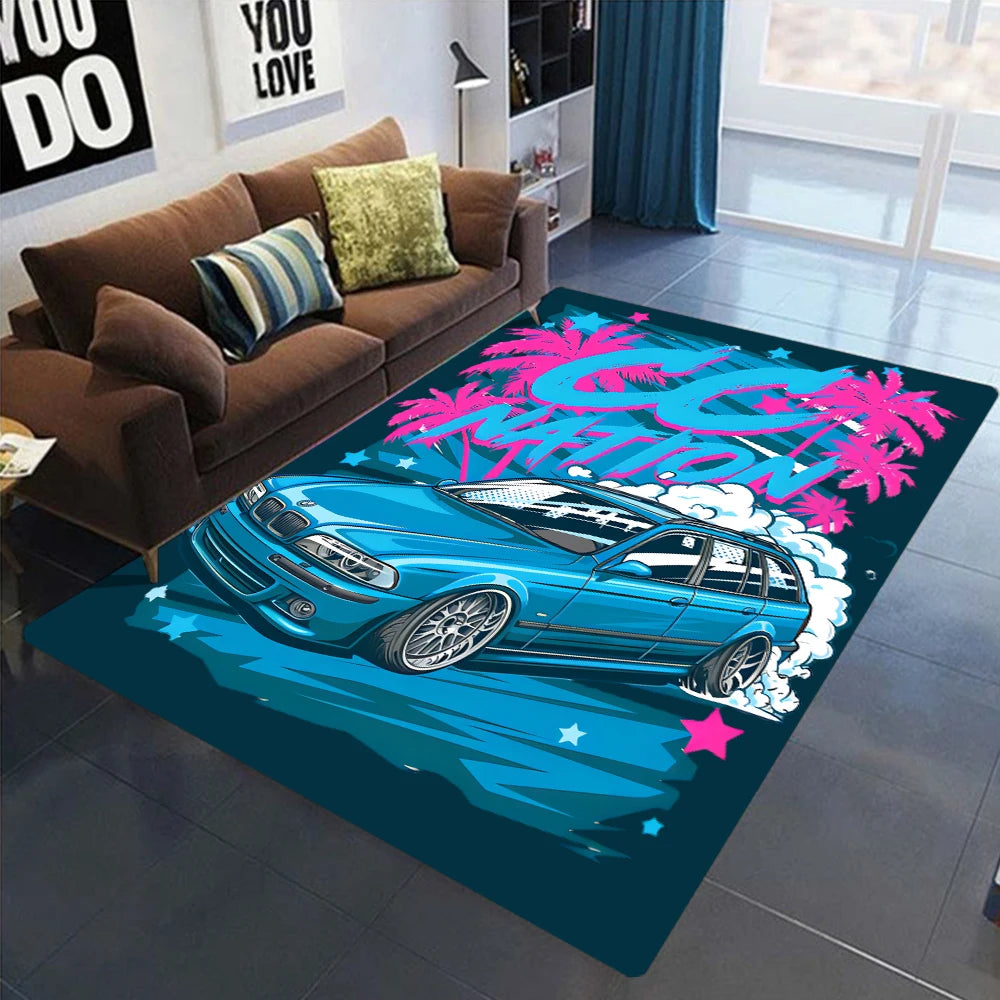 Racing Car Pattern Carpe