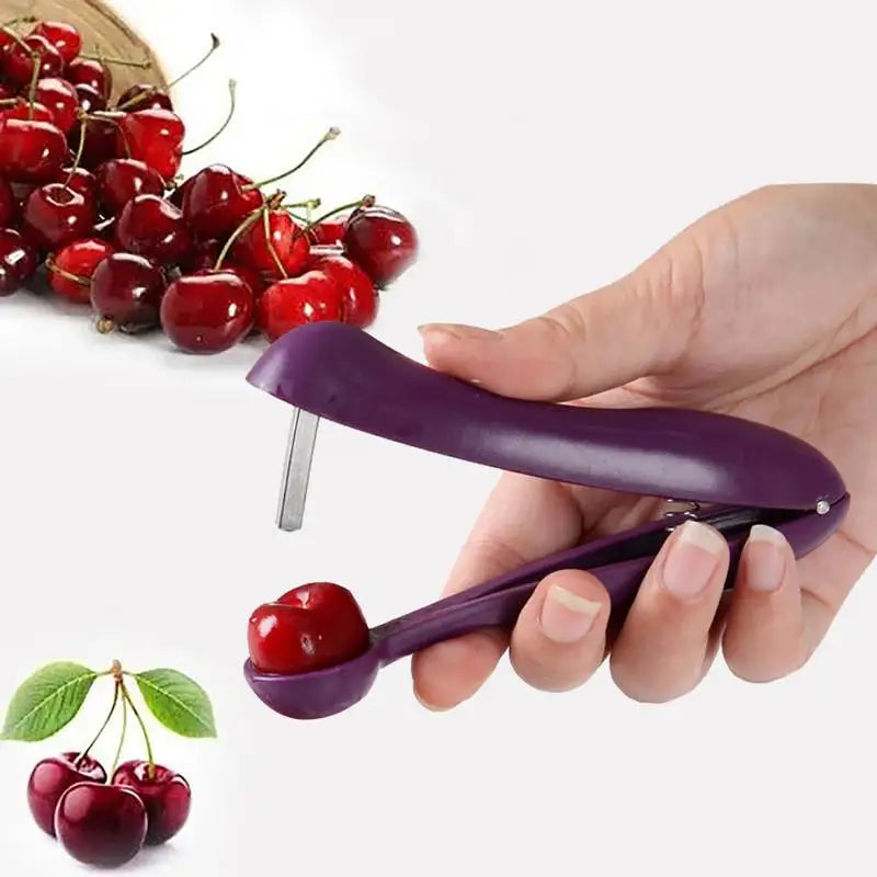 Cheery Seed Remover Portable Fruit Kitchen Pitter Remover Fruit Corer Olive Cherry Pitter Remover Multi-Function Fruit Corer