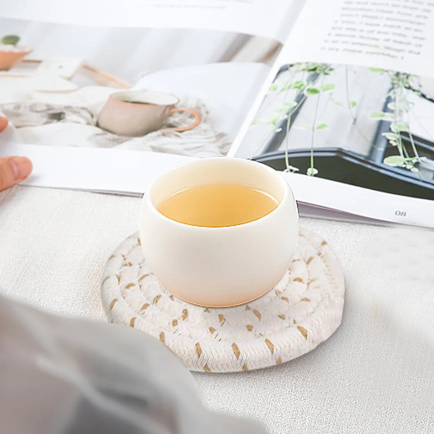8 Piece Absorbent Drink Place Mats I