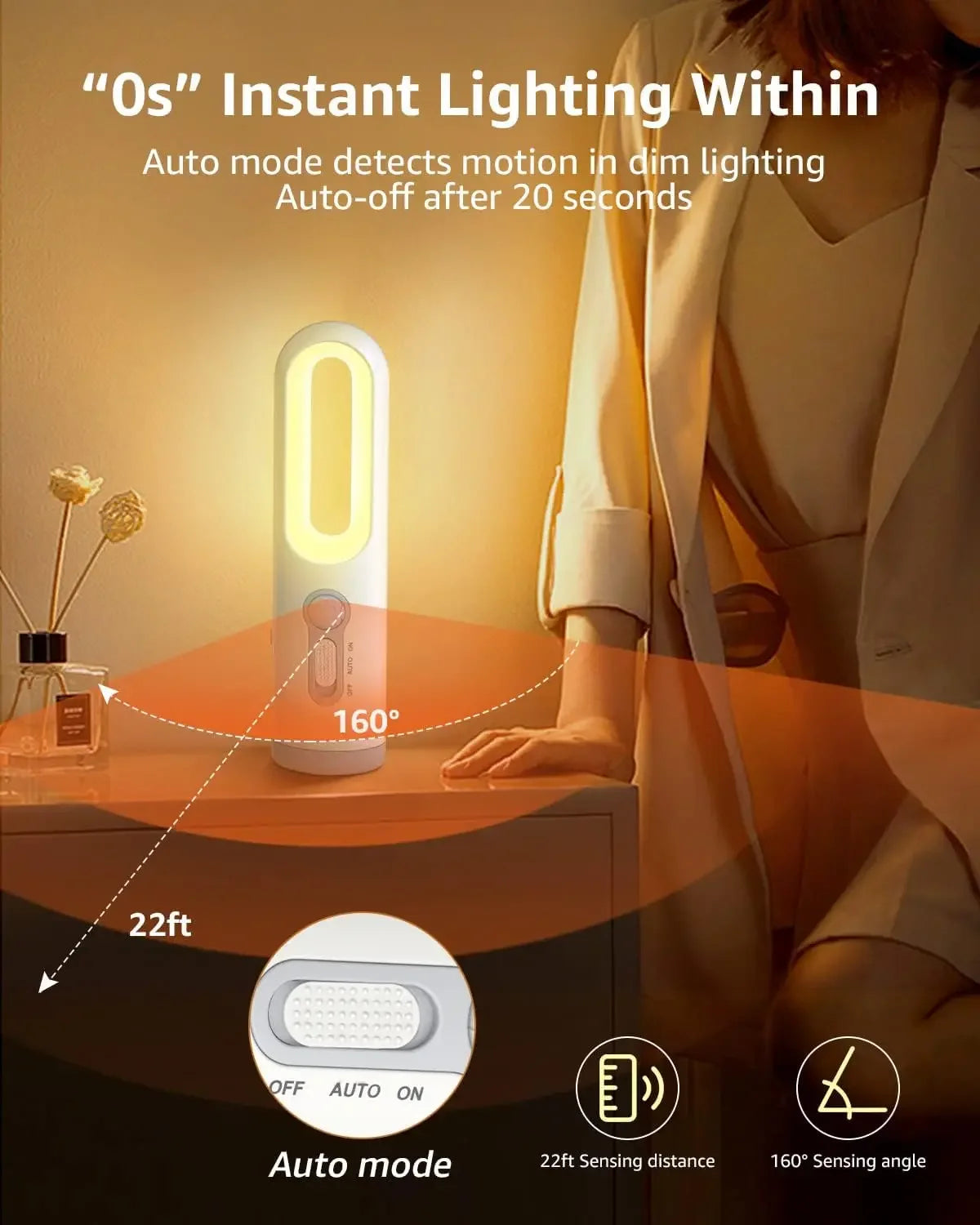 Flashlight with Dusk to Dawn Sensor