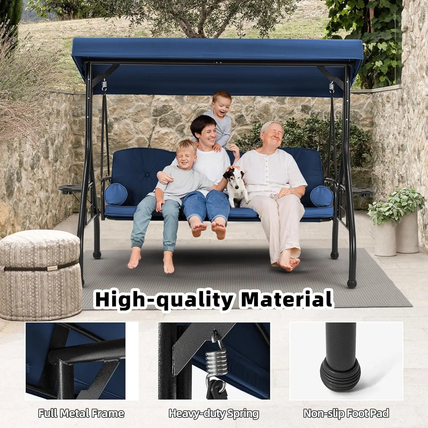 3 Seat Porch Swing