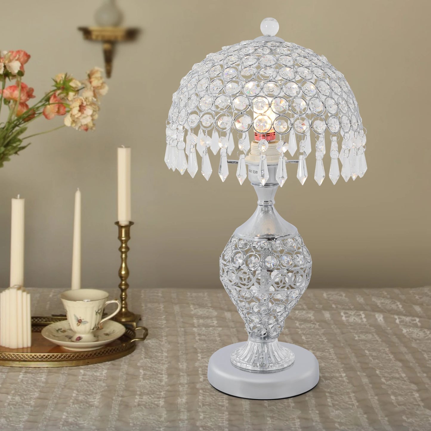 Crystal Table Lamp -