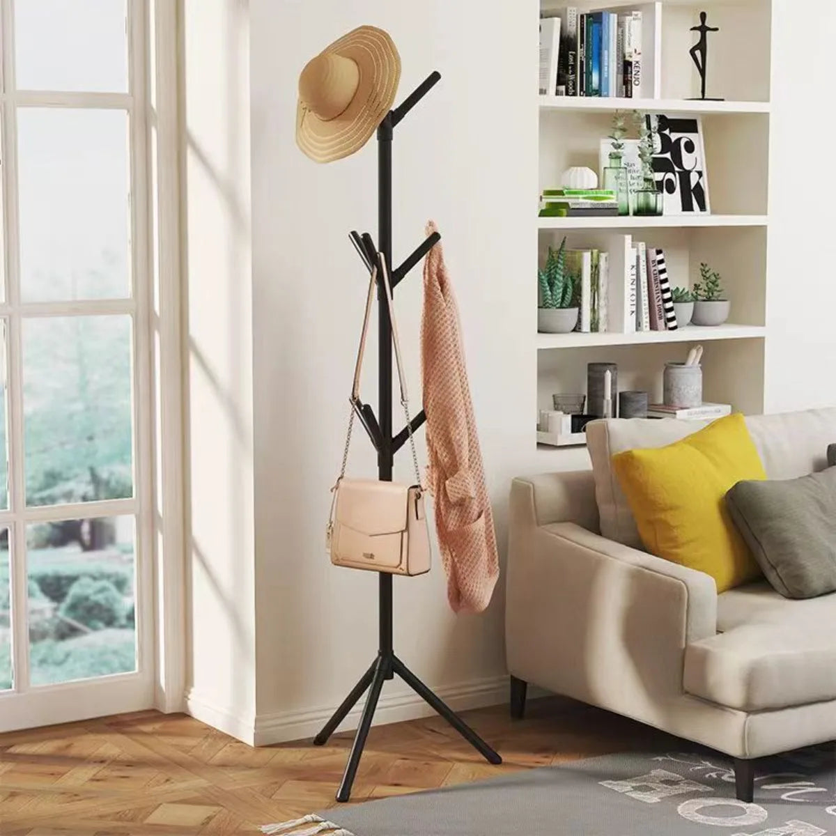 Clothes and Hats Rack Floor To Floor