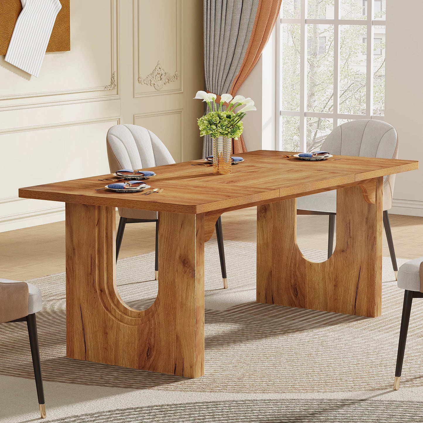 Dining Table for 6 to 8 People, 7