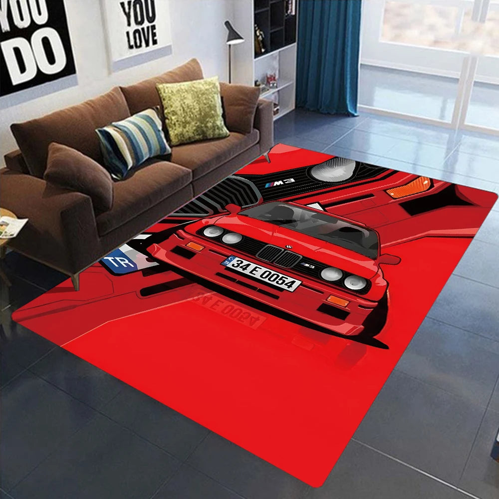 Racing Car Pattern Carpe