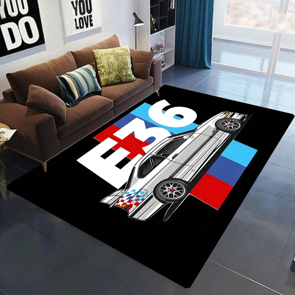 Racing Car Pattern Carpe