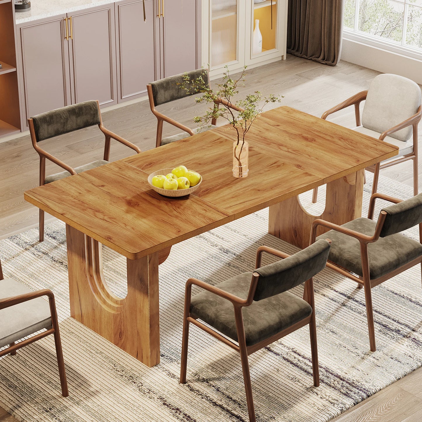 Dining Table for 6 to 8 People, 7