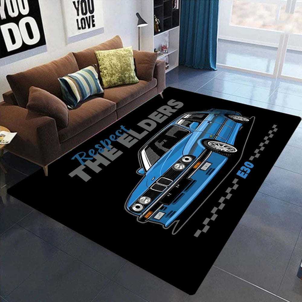 Racing Car Pattern Carpe