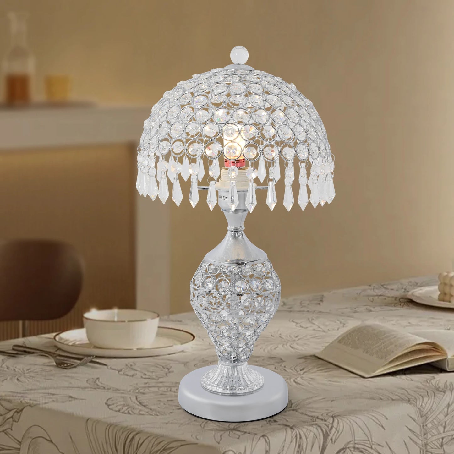 Crystal Table Lamp -