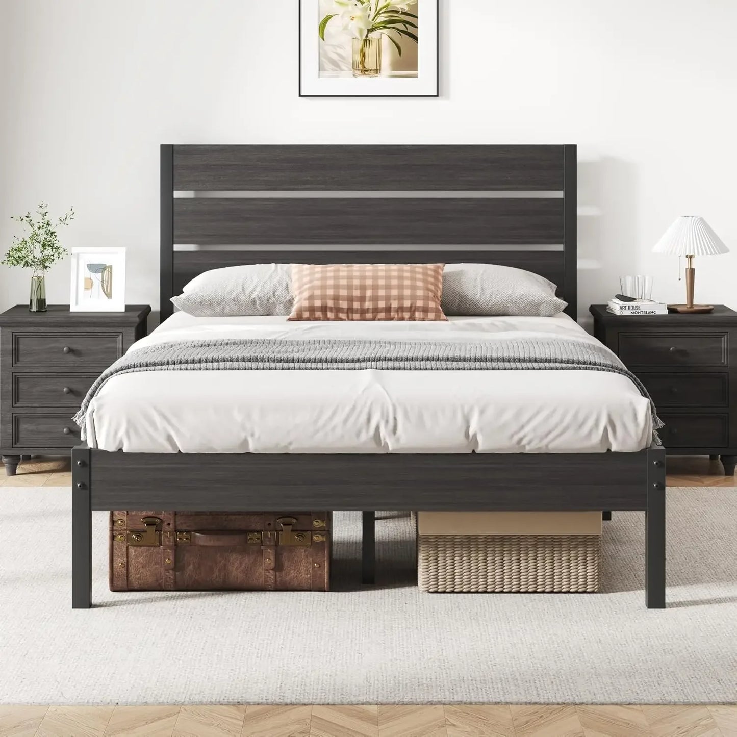 Queen, Platform Bed Frame