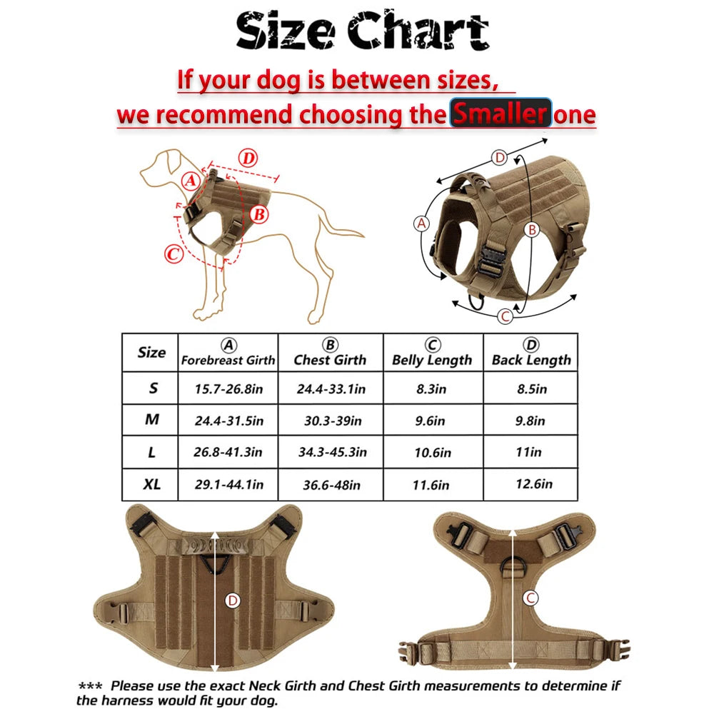 Dog Harness And Leash Set