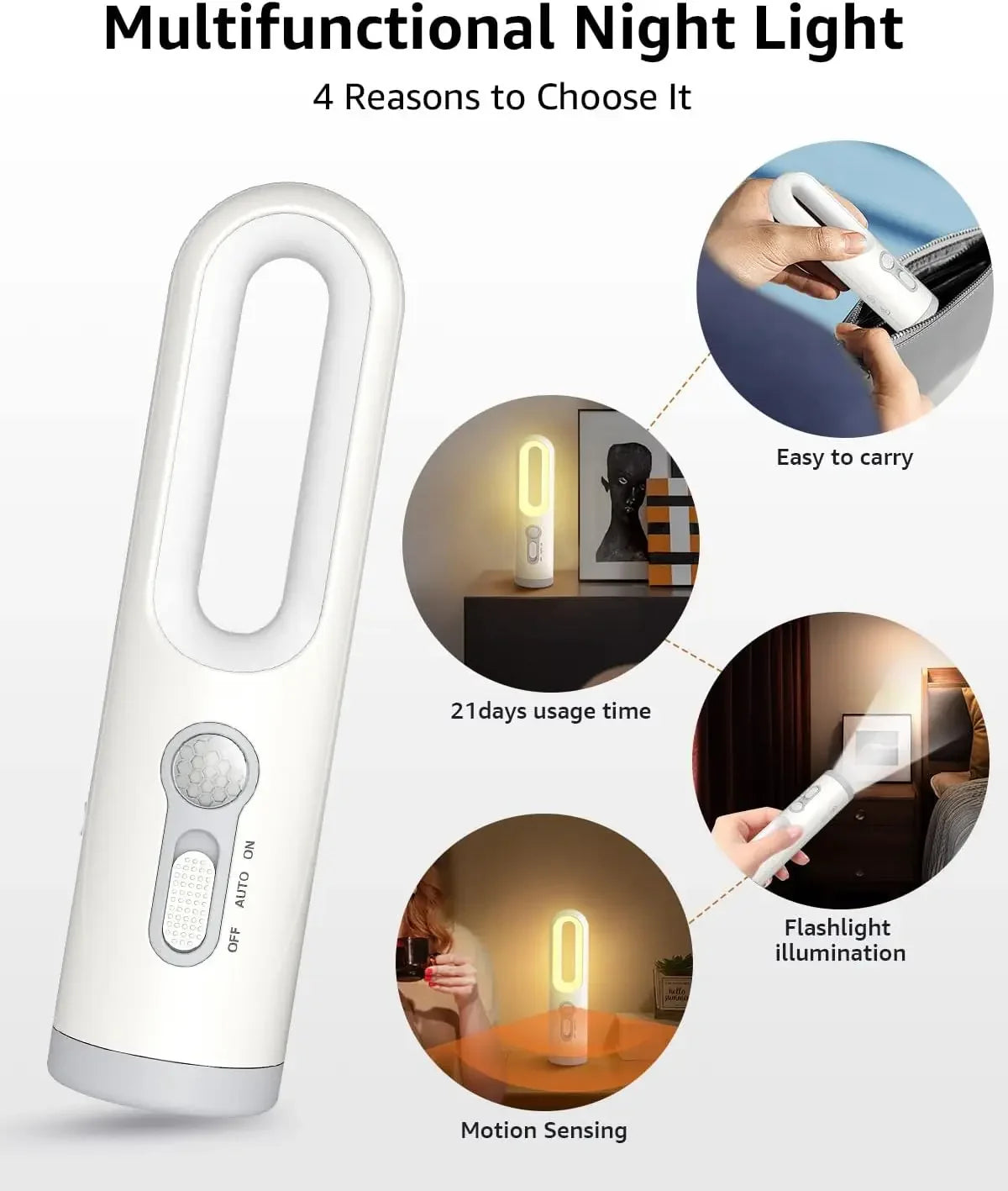 Flashlight with Dusk to Dawn Sensor