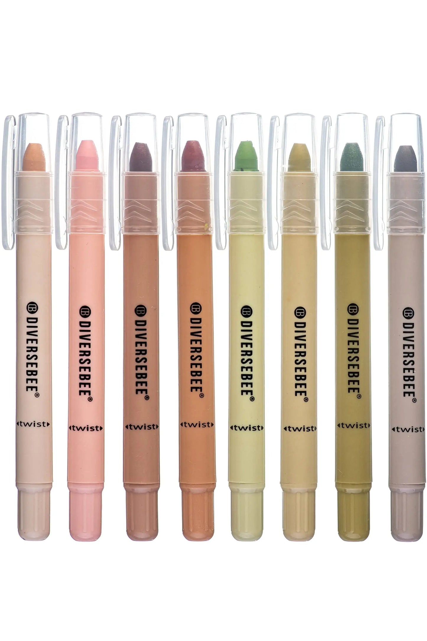 8Pcs Highlighters Assorted Gel Colors