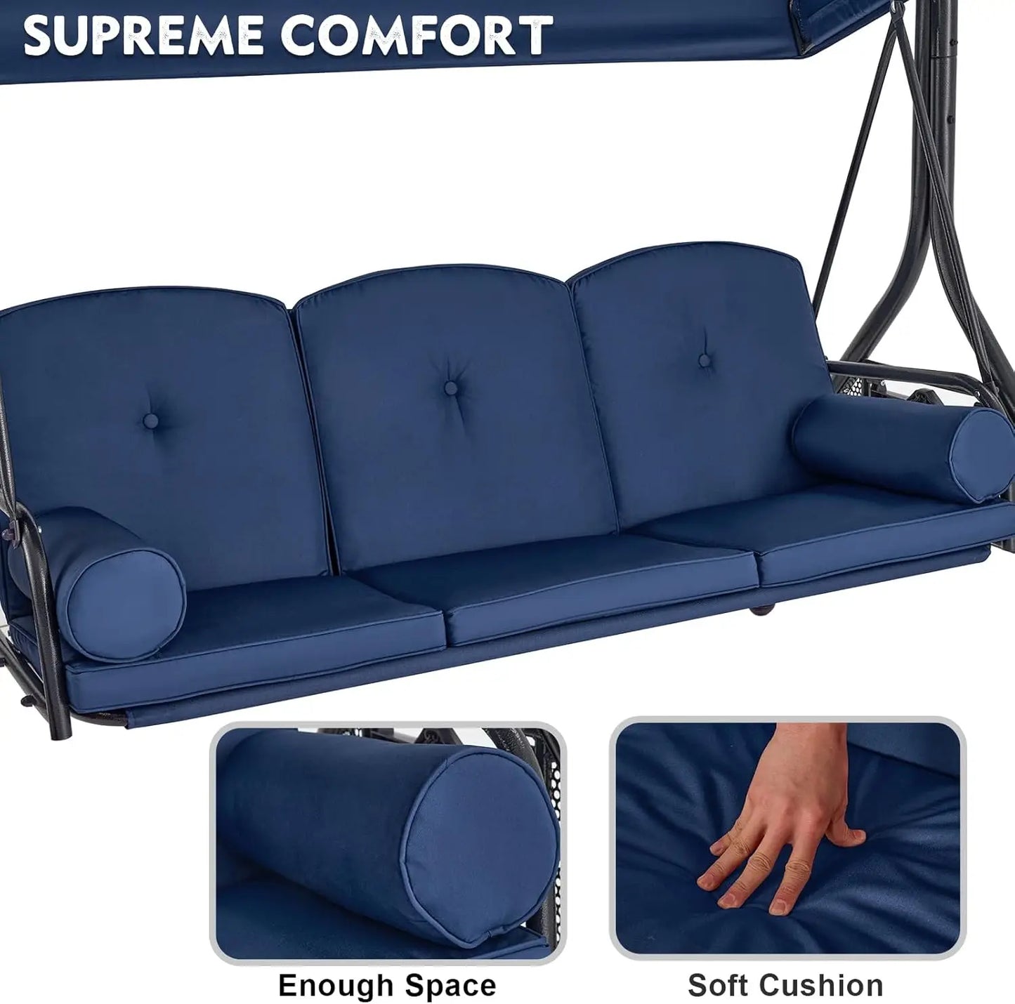 3 Seat Porch Swing