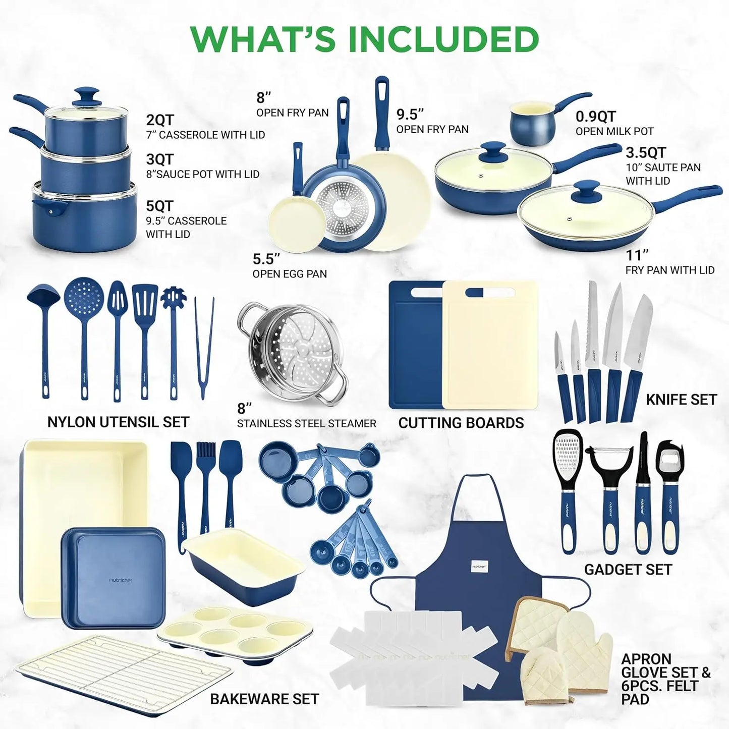Kitchen Cookware Set,