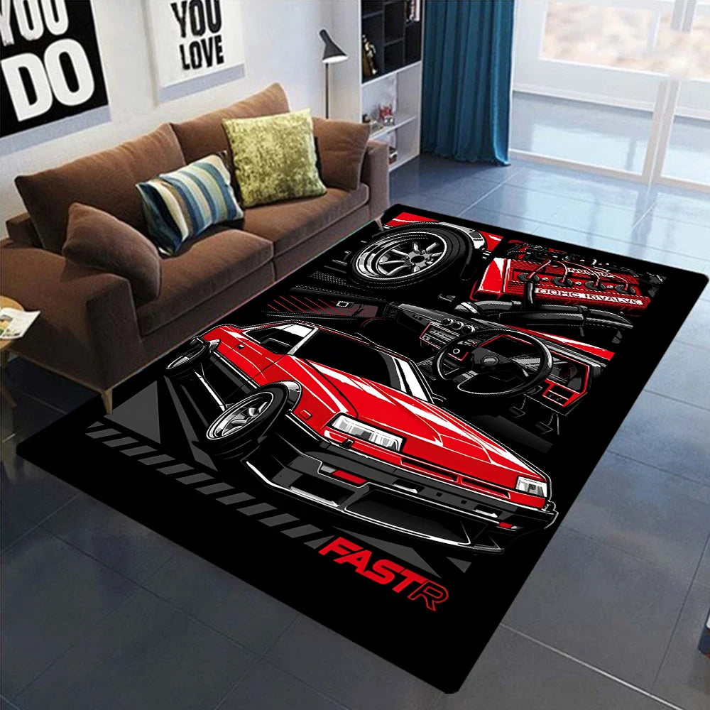 Racing Car Pattern Carpe