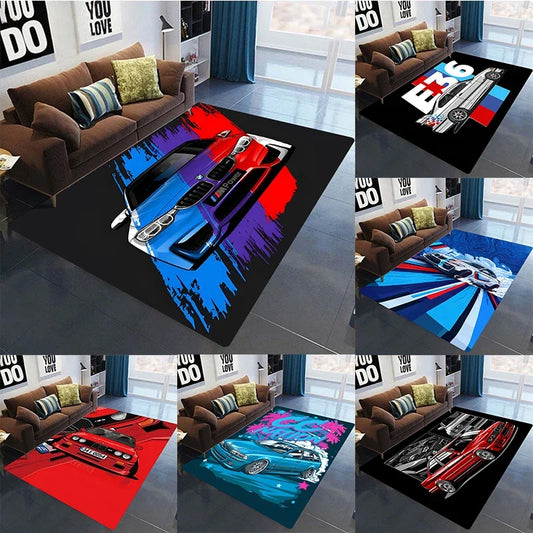 Racing Car Pattern Carpe